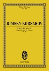 Rimsky-Korsakov: Scheherazade Opus 35 (Study Score) published by Eulenburg
